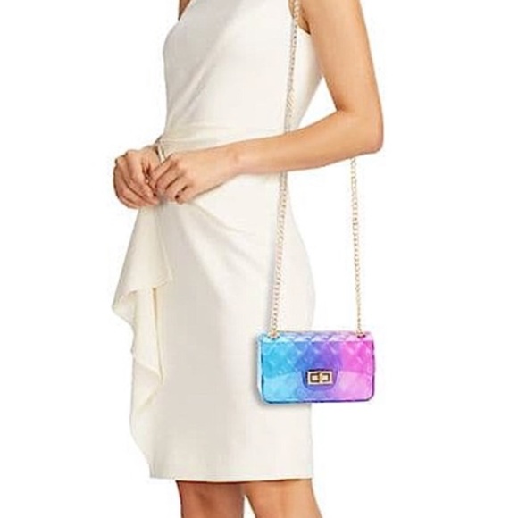 Jill & Ally Ombré Jelly Convertible Clutch/Crossbody - New with Tags - Picture 9 of 16